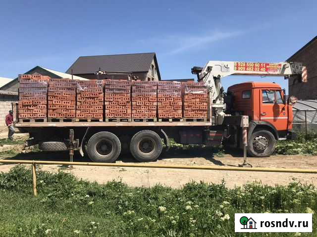 Кирпич с доставкой высший сорт Каспийск - изображение 1