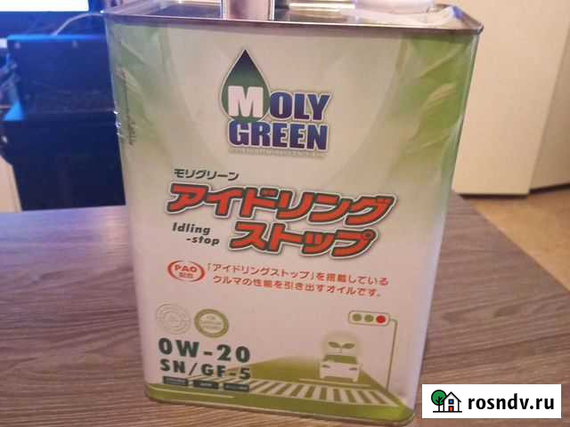 Moly Green 0w20 Красноярск - изображение 1