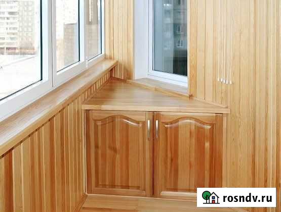 Балкон обшитый Псков - изображение 1