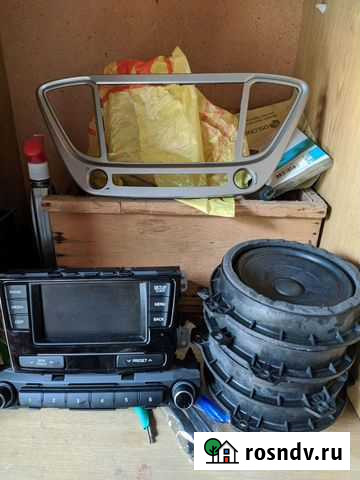 Штатная аудиосистема hyundai solaris 2019 Яблоновский - изображение 1