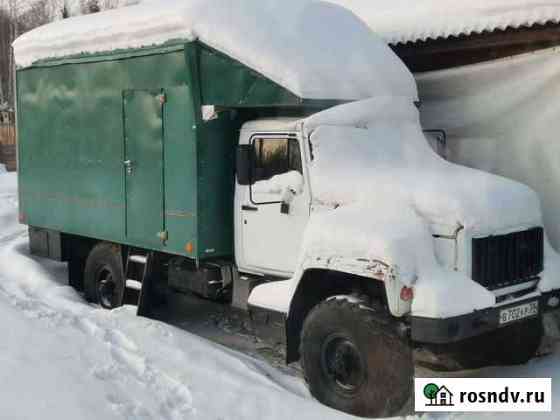 Будка переделанная в дом (баня) на колёсах Братск