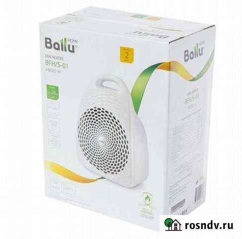 Тепловентилятор ballu BFH/S-01, 1500Вт новый Киров