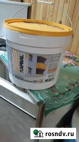 Краска фасадная белая Лесосибирск - изображение 1