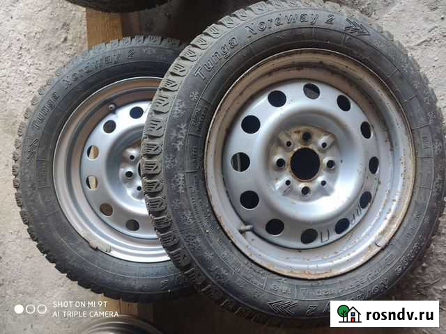 Продам колёса Tunga nordway 2, 175/65/r14 на штамп Самара - изображение 1