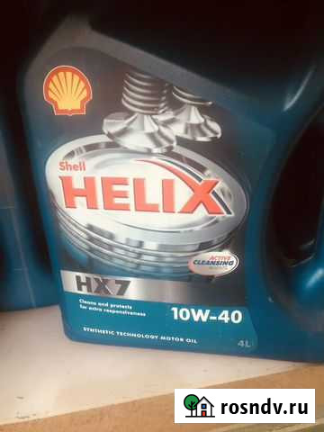 Масло моторное Shell Helix HX7 10W40 4л Тюмень - изображение 1