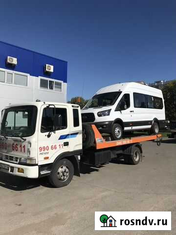 Услуги эвакуатора до 5,5 тонн длина платформы 7м Самара - изображение 1