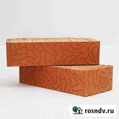Кирпич полнотелый М-150 с рисунком Чебоксары