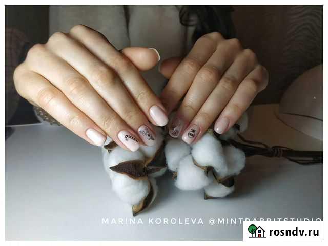 Комбиманикюр. Гель лак. Японский маникюр Хабаровск - изображение 1