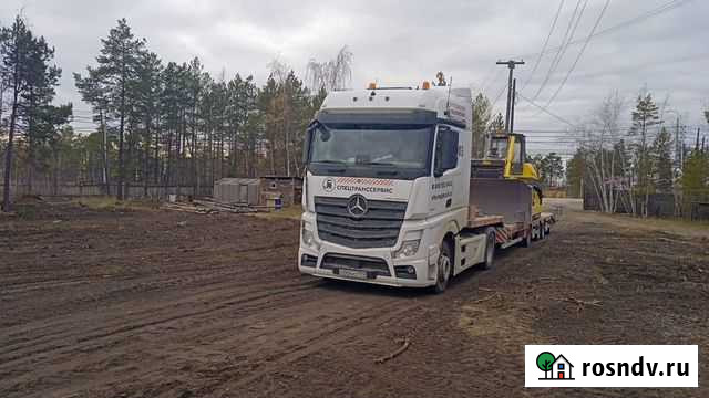 Перевозка негабаритных грузов трал Только межгород Добрянка - изображение 1
