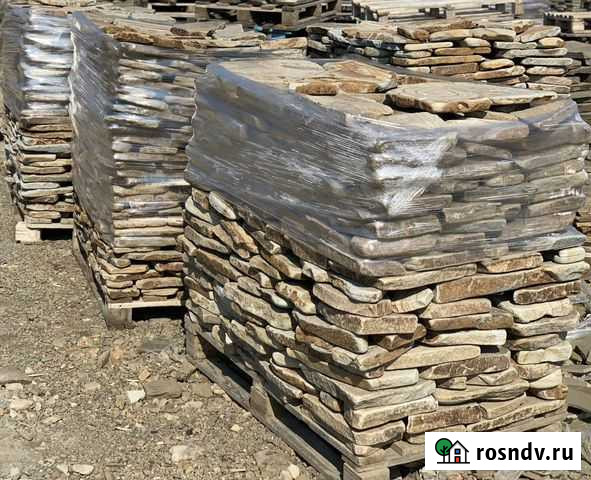 Дикий камень натуральный камень для забора цоколя Петровская - изображение 1