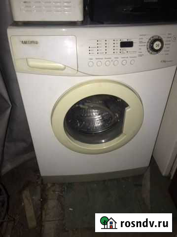 Стиральная машина samsung бу рабочая Алушта - изображение 1