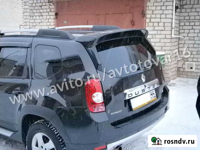Спойлер задний Renault Duster Чистое стекло Казань - изображение 1