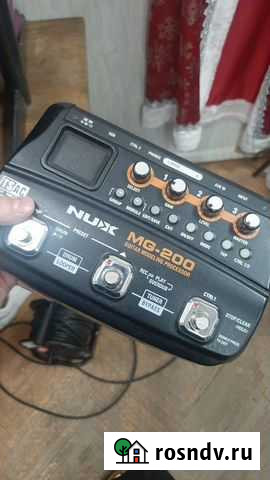 Гитарный процессор и лупер NUX Ярославль - изображение 1