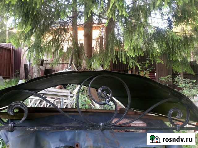 Козырек кованый Сертолово - изображение 1