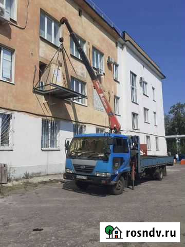 Услуги манипулятора 5 тонн. Эвак-р/ Автовышка 14 м Воронеж - изображение 1