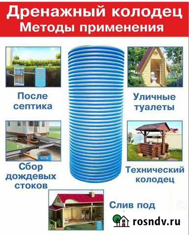 Септик (дренажный колодец) для частных домов Керчь - изображение 1