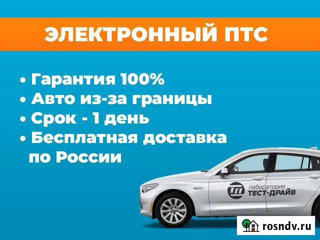 Электронный птс Ростов-на-Дону - изображение 1