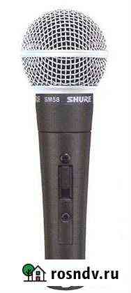 Шнуровой микрофон shure SM58-оригинал Лиски