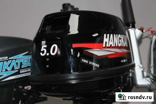 Лодочный мотор Hangkai 5 б/у Комсомольск-на-Амуре - изображение 1
