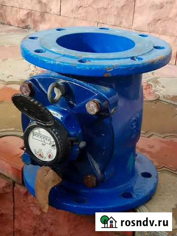 Счётчик водяной 150 мм.и задвижка шариковая Каспийск - изображение 1