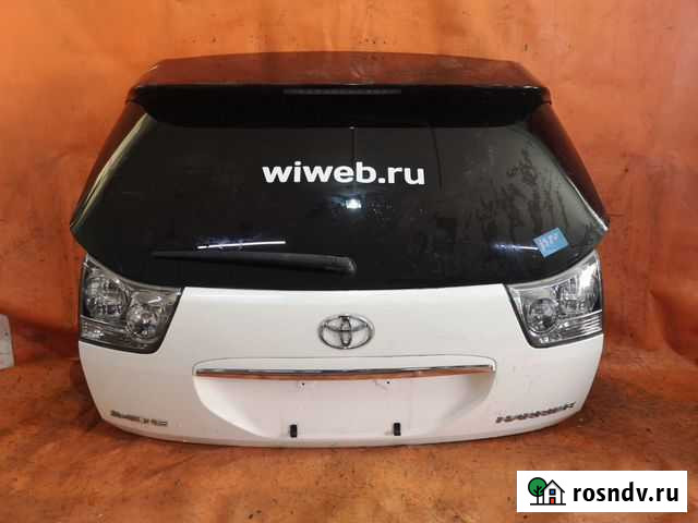Дверь задняя багажника на Toyota Harrier ACU30 Горбунки - изображение 1