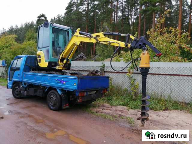 Аренда мини экскаватор.Услуги миниэкскаватор. Ямоб Сосновый Бор - изображение 1