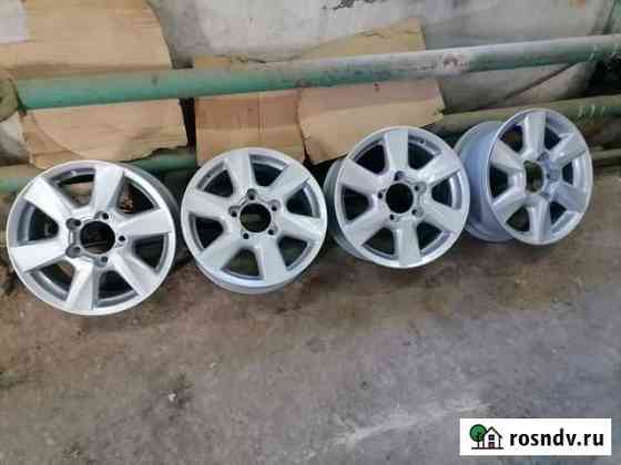 Литые диски на toyota land cruiser 200 Реж