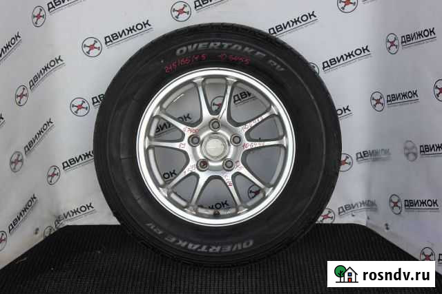 Диск Bridgestone R15/6/45/5*114.3/литой Контрактна Кемерово - изображение 1