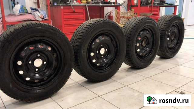 Колеса в сборе r15 зимние Курск - изображение 1