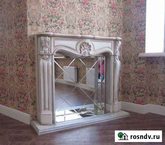 Гипсовый каминный портал Модерн Саратов - изображение 1