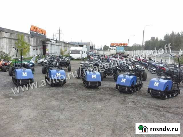 Мотобуксировщик мужик К20 + сани Санкт-Петербург - изображение 1