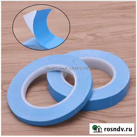 Термопроводящий скотч двухсторонний ширина 10 мм Чайковский - изображение 1
