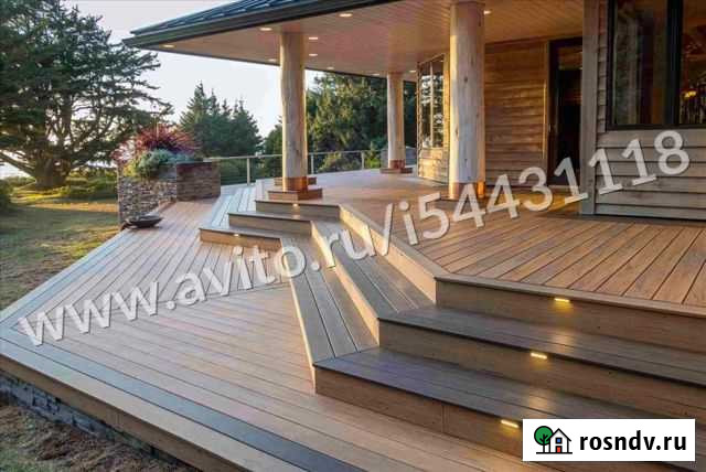 Террасная доска дпк. Ограждения дпк Батайск - изображение 1