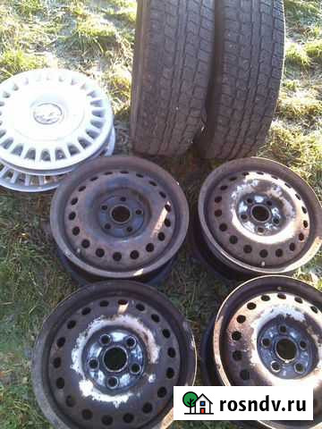 Диски с резиной r15 на vw t 4 Янино-1 - изображение 1