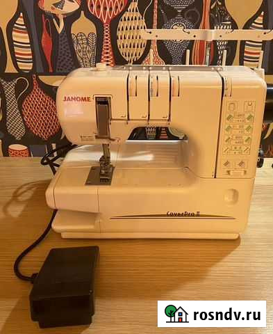 Распошивальная машина Janome Cover Pro2 (Коверлок) Мурино - изображение 1