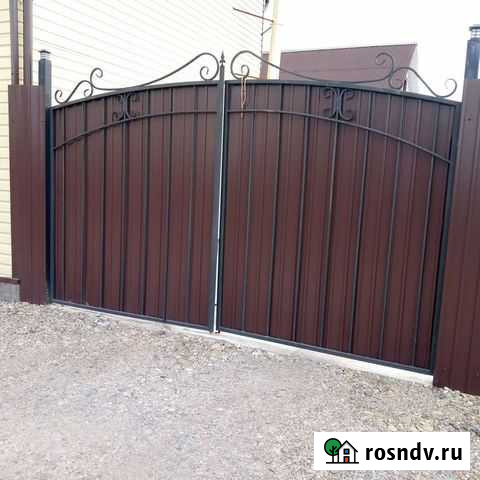 Кованые ворота бу Хомутово - изображение 1