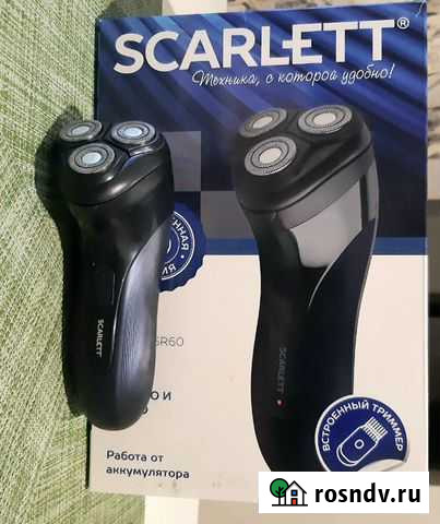 Электробритва Scarlett SC-SH65R60 аккумулятор Новосибирск - изображение 1