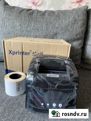 Термопринтер XP-365B для печати этикеток и штрих-к Чехов - изображение 1