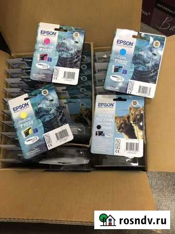 Картридж цветной Epson Батайск - изображение 1