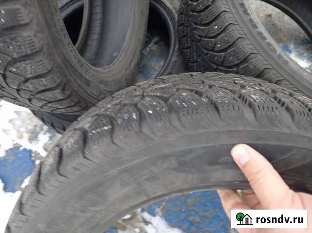 Шина зимние 205 55 r16 бу Советский - изображение 1