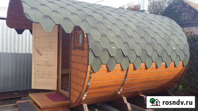 Баня бочка под ключ 55 Анапа - изображение 1