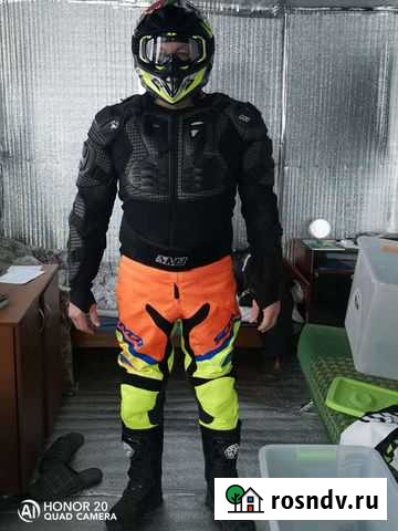 Мото экипировка эндуро спорт 54-56 Уфа - изображение 1