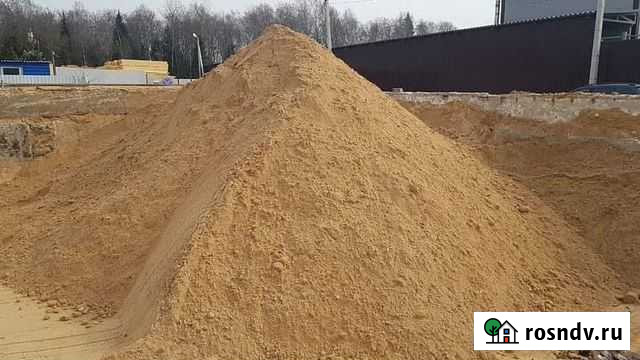 Песок карьерный и намытый, щебень, отсев, гравий Ростов - изображение 1