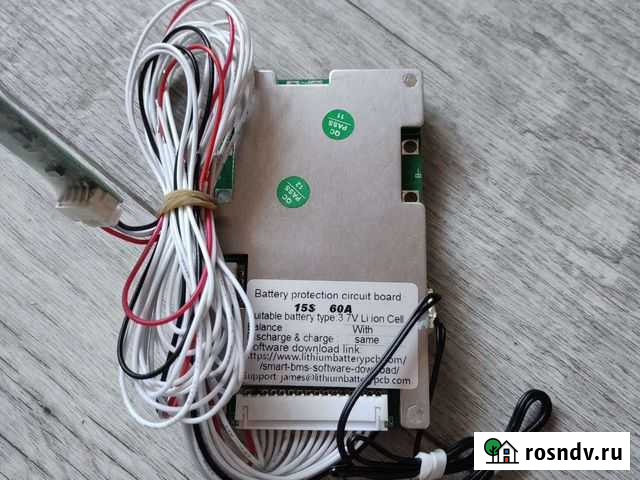 Продам smart bms 15s 60a Бийск - изображение 1