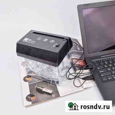 Мини шредер USB c функцией вскрытия конвертов Зеленчукская