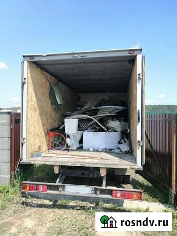 Вывоз Мусора Большая Газель 4.2м 17м3 под ключ Малино - изображение 1