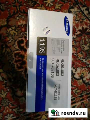 Картридж samsung 119s Ишим - изображение 1