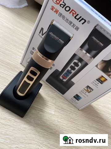 Новая машинка для стрижки волос/бороды baorun A8S Новосибирск - изображение 1