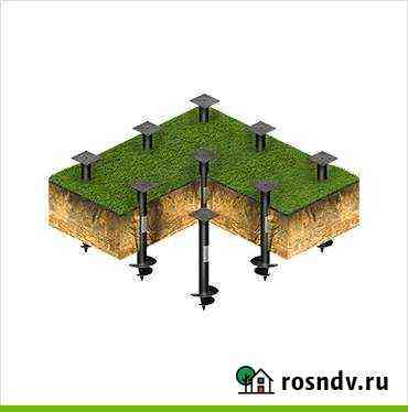 Свайно винтовой фундамент 6*6 Екатеринбург
