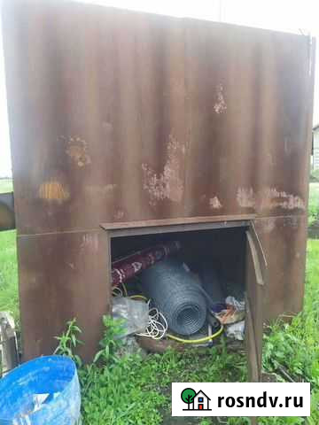 Емкость металлическая 3 куба с местом для хранения Разумное - изображение 1